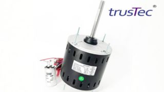 Động cơ quạt gió xoay chiều 4 tốc độ (48 khung hình, 3/4HP) Chạy ở 230V 50Hz | Thử nghiệm YDK-550-4B60