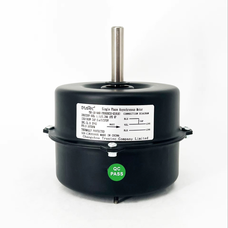AC Outdoor Fan Motor for Air Conditioner with 95mm Frame 24 Months Warranty and 1/2" Shaft Diameter