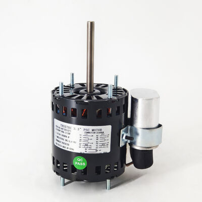 Động cơ PSC 3.3" - 1/12HP 1/15HP 1/20HP Điện áp kép 115V/230V 1550RPM 7.5uF/370V Quay CCW/CW - Động cơ thay thế Fasco D1127 Century 9721
